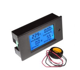 Đồng hồ đo công suất 80-260VAC, 100A PZEM-061 (H22)
