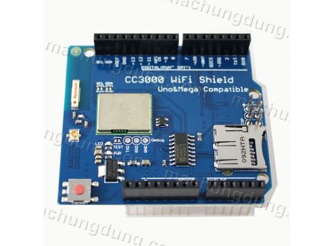Arduino CC3000 TI WiFi Shield (H17)