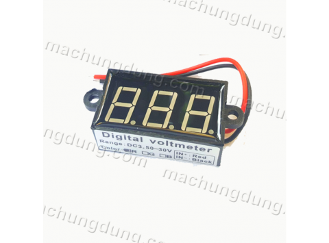 Đồng hồ đo áp 3.5~30VDC 0.28