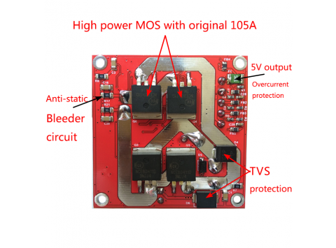 Module Điều Khiển Động Cơ Mạch 1 Cầu H 15A 9~36VDC (H05)