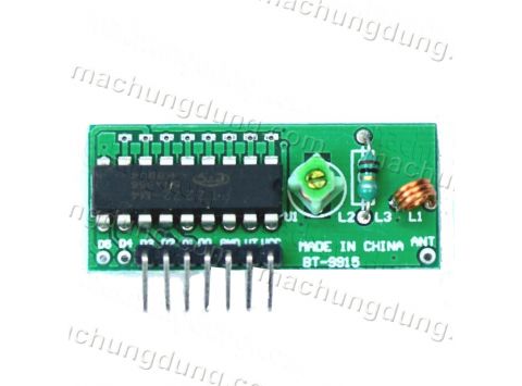 	RF Module 315/433MHz Receiver có chip