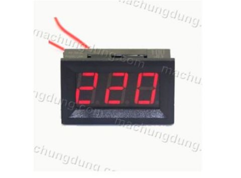 Đồng hồ đo áp 70 ~ 500VAC (Red) (H03)