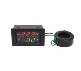 Đồng hồ đo dòng áp 80~300VAC 100A LED (H22)