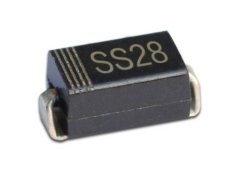 SS28 SMA Diode Schottky 80V 2A