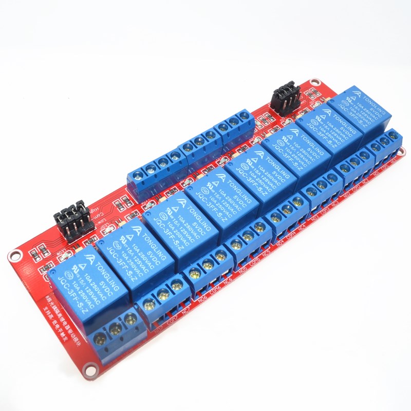 Module 8 Relay 10A 24VDC H/L (H04)